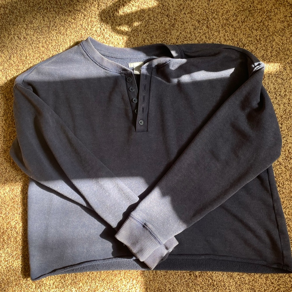 Navy Blue Aerie Sweatshirt